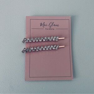 Rose Floral Hair Clips